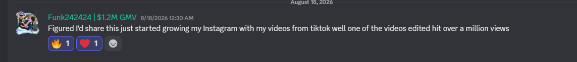 Funke — one of the videos my editor made hit over a million views